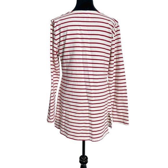 Seraphine Size Maternity Medium  Top Blouse Long Sleeve Breast Feeding Friendly - Picture 5 of 9